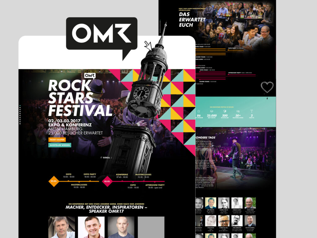 Online Marketing Rockstars Messe Webseiten